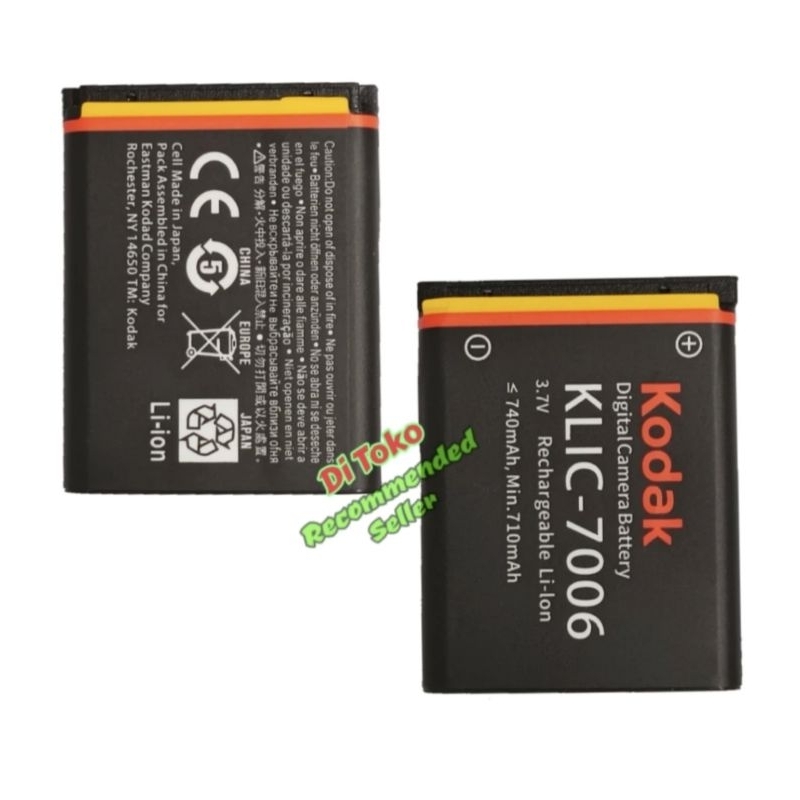 Rc - Battery Kamera Batre For M23 M200 Batrai Easy share M522 M550 M530 Klic 7006 Batere M577 M552 M