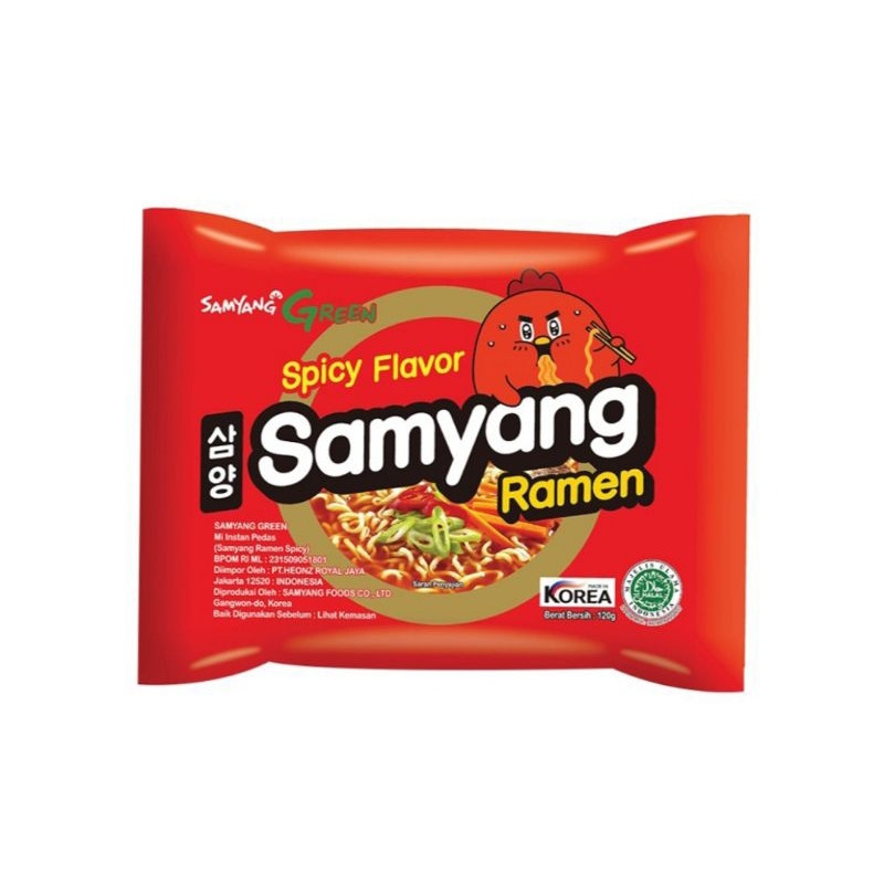 

Samyang Mi Instan Spicy Ramen 120gr