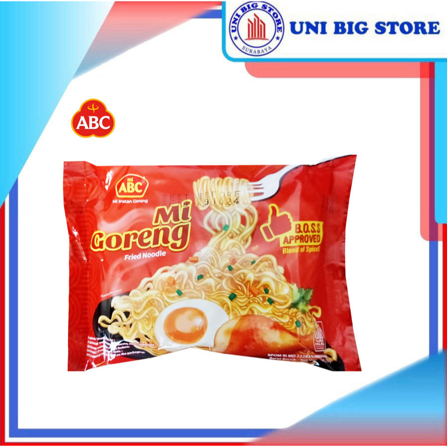 

Mi ABC Mie Instan Goreng 70 gr Fried Noodle