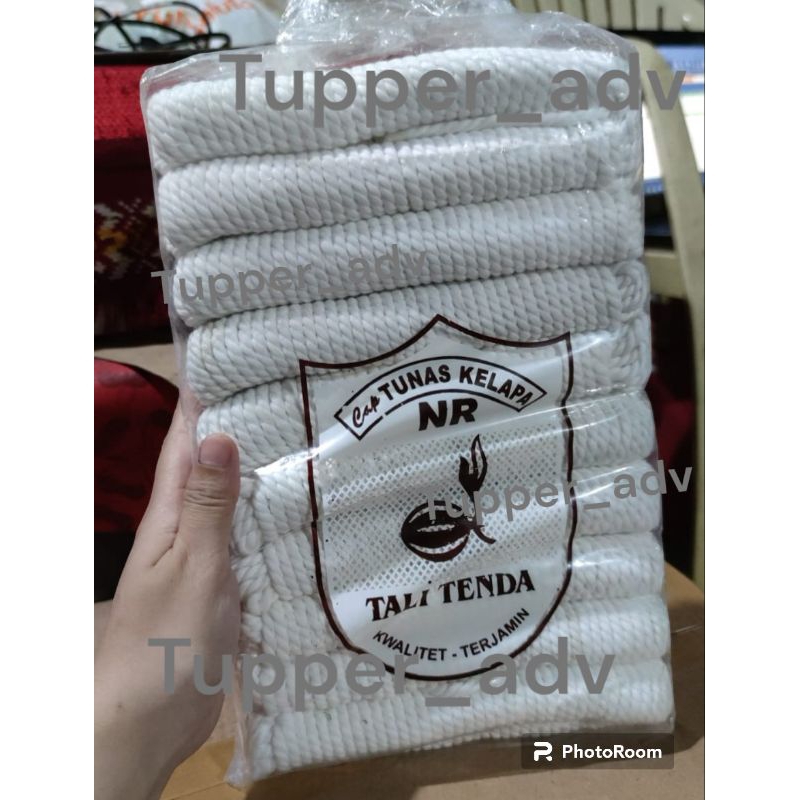 

Perpack (Isi 10pcs) Tali Pramuka Serat Tekuk Panjang 10m