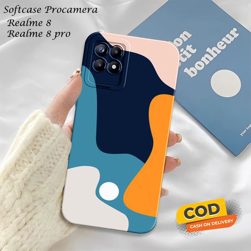Casing Hp Realme 8 5G / 8 Pro Terbaru - Bahan ProCamera - Silicon Lentur - Case Realme 8 5G / 8 Pro 