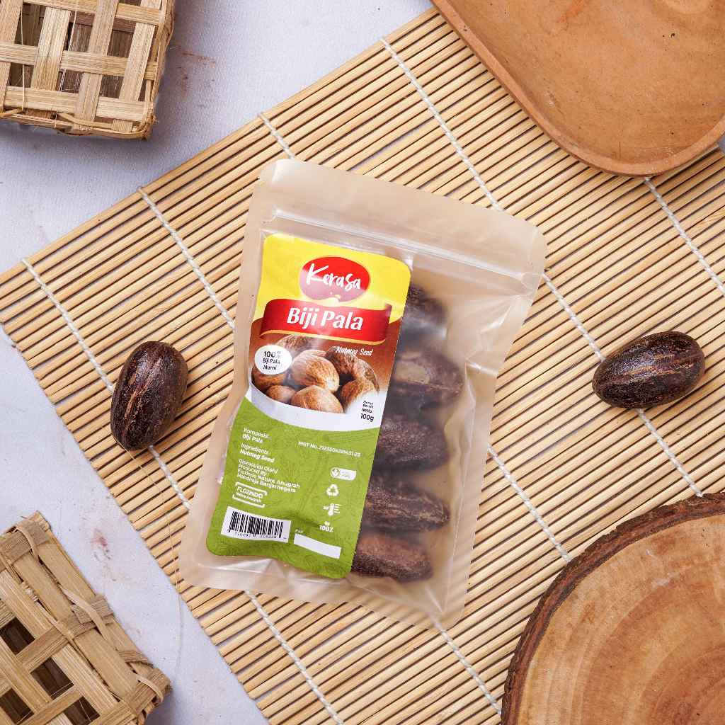

Kerasa Pala Biji Pure Nutmeg Seeds