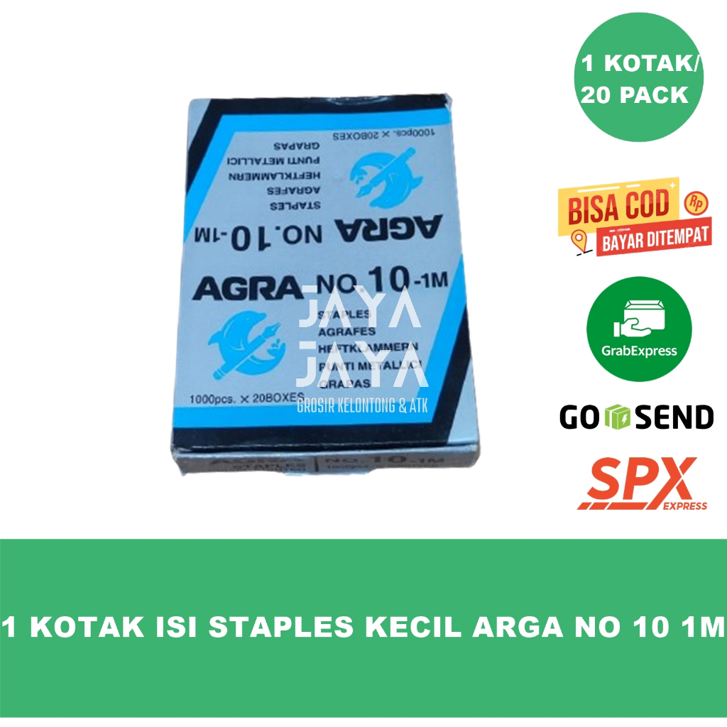 

1 Pack isi Staples Kecil No.10 - 1M