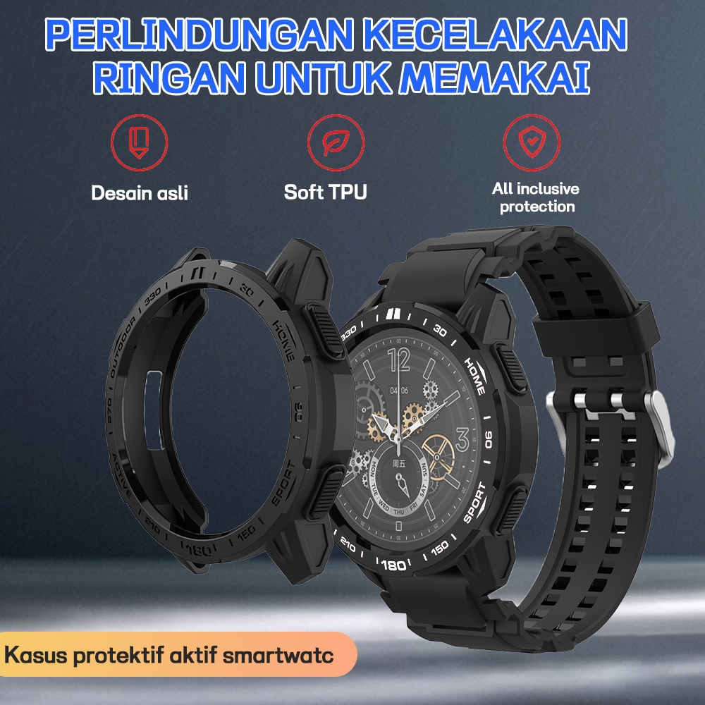 Active Xiaomi S1 Cover Frame Mi S1 TPU Watch Case Soft Watch Active