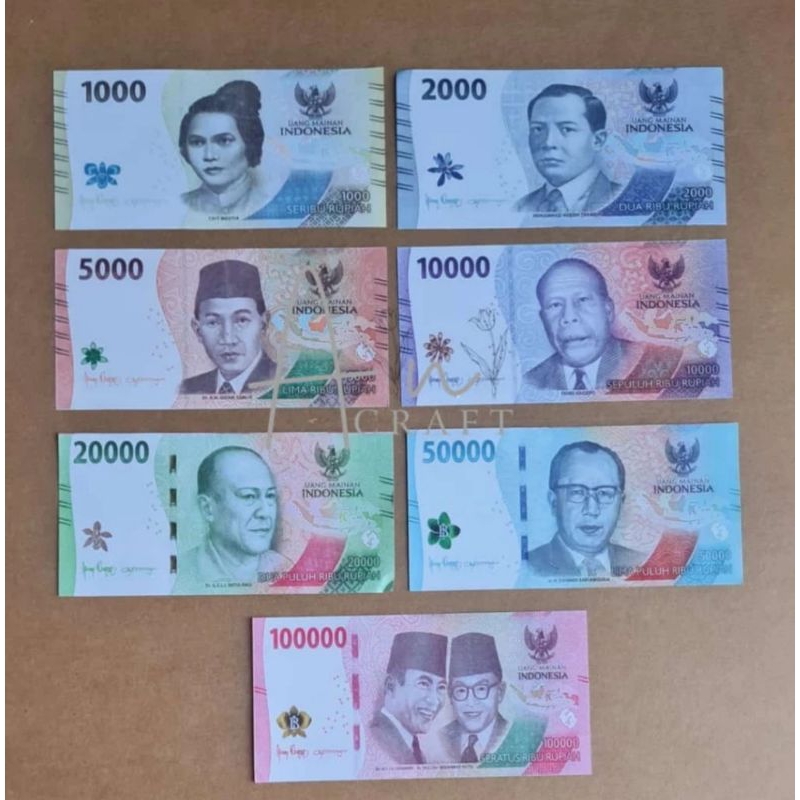 uang mainan uang mahar