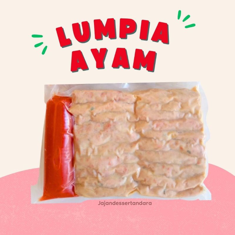 

Lumpia Ayam 20 pcs/ Lumpia Ayam Frozen