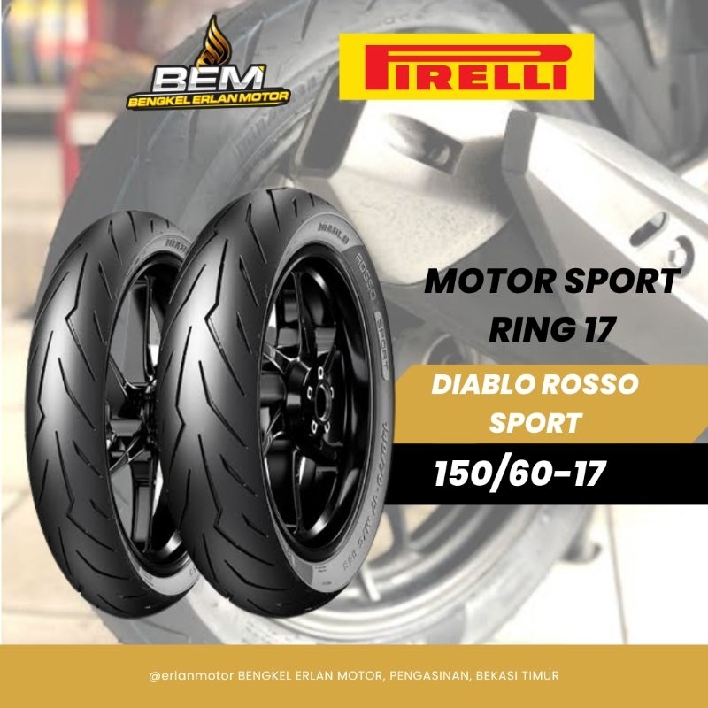 Ban Pirelli Diablo Rosso Sport 150/60 17