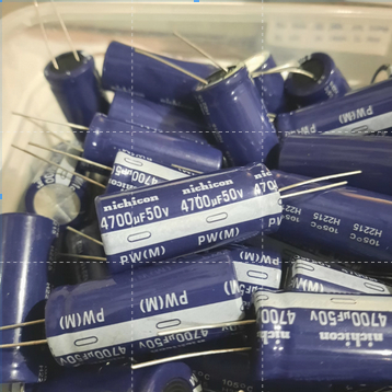 Elco 4700uf 50Volt Nichicon 2