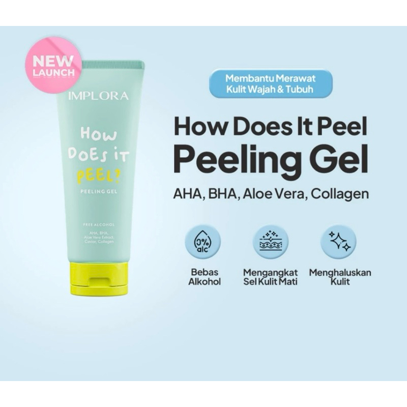 IMPLORA HOW DOES IT PEEL /PEELING GEL(PERONTOK DAKI)