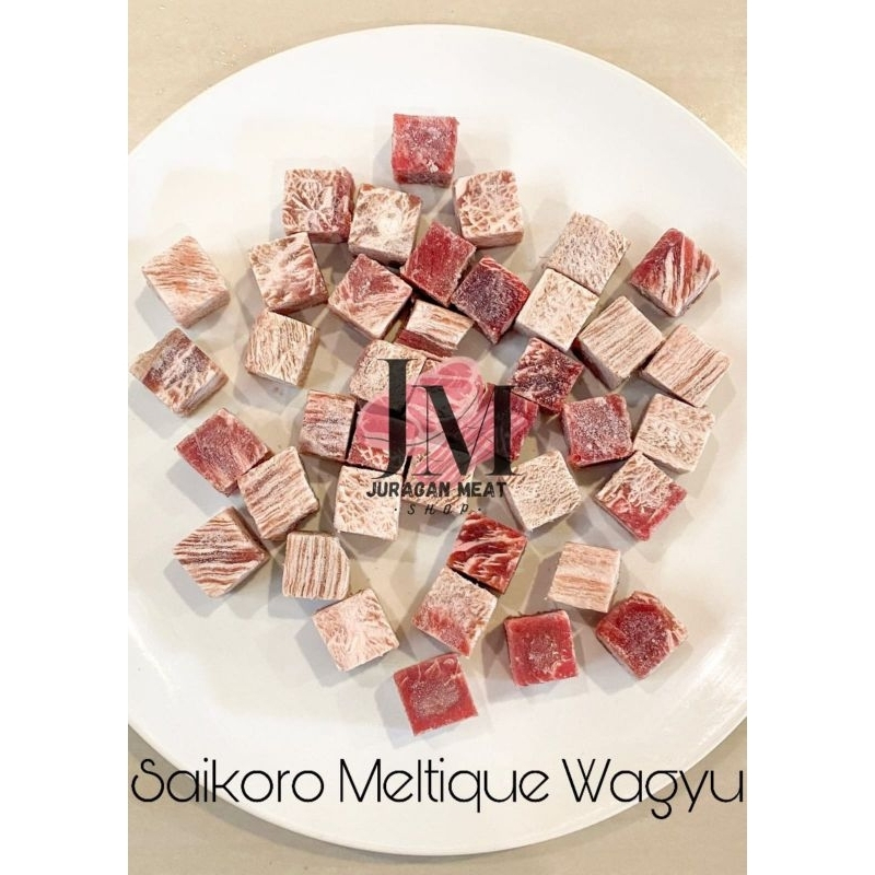 

Saikoro Meltique Wagyu Beef