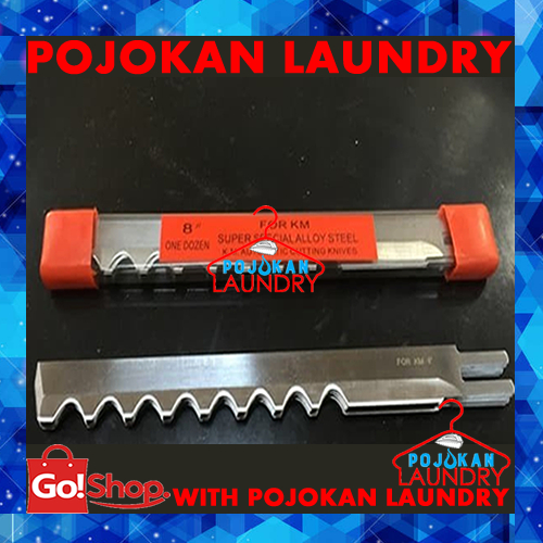 Mata Pisau Mesin Potong KM 10 Inch/Pisau Potong Gelombang KM 10 INCH