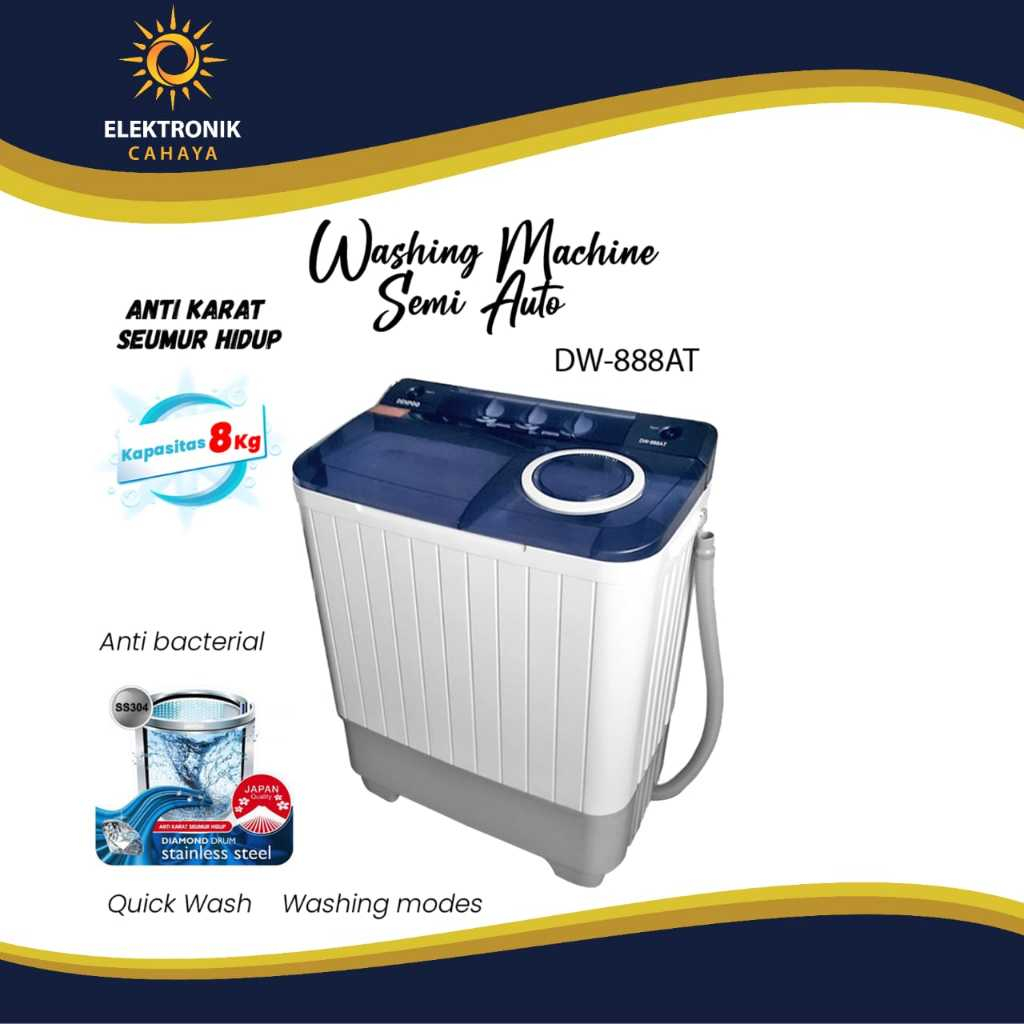 Denpoo Mesin Cuci DW 888 AT
