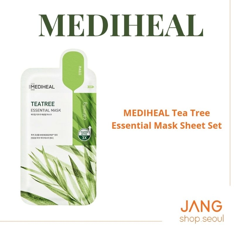 [JANG SHOP] Mediheal Tea Tree Essential Mask Sheet set  (10+ 1)