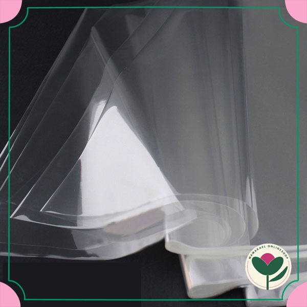 

OPP Transparent cellophane flower wrapping bouquet plastik pembungkus buket bunga transparan MK1683