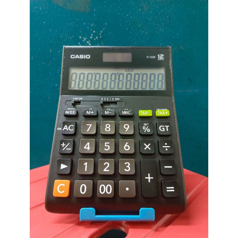 

KALKULATOR CASIO D 120B/CALCULATOR CASIO D120B/DISPLAY NEW/ORIGINAL CASIO