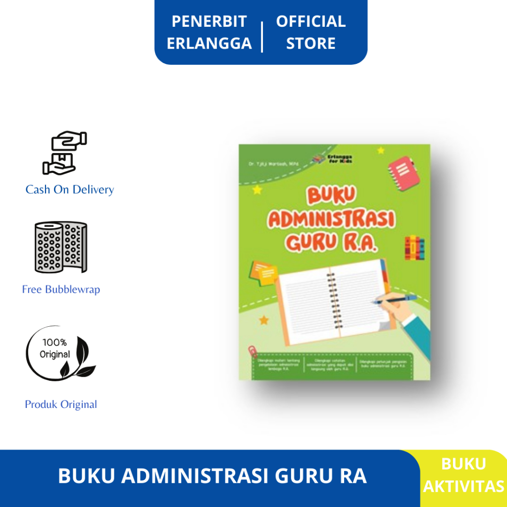 BUKU ADMINISTRASI GURU RA -ERLANGGA