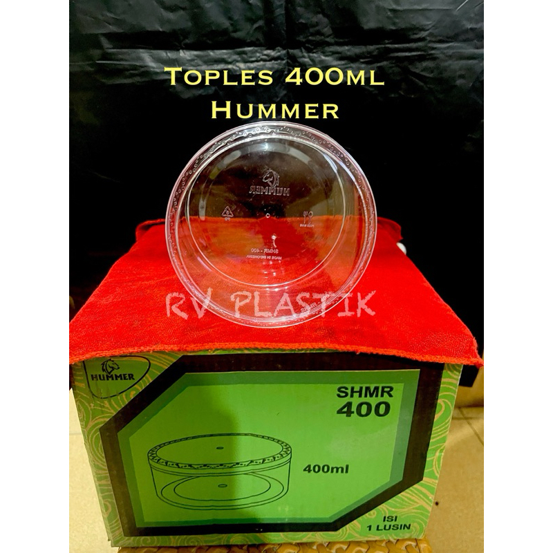 Toples 400g / Toples Kue Kering 400g / Toples kue 400g/ HUMMER 400GRAM