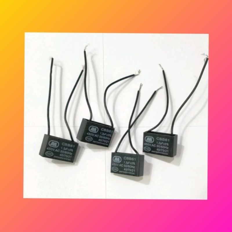 Kapasitor kipas angin CBB61 450V Original