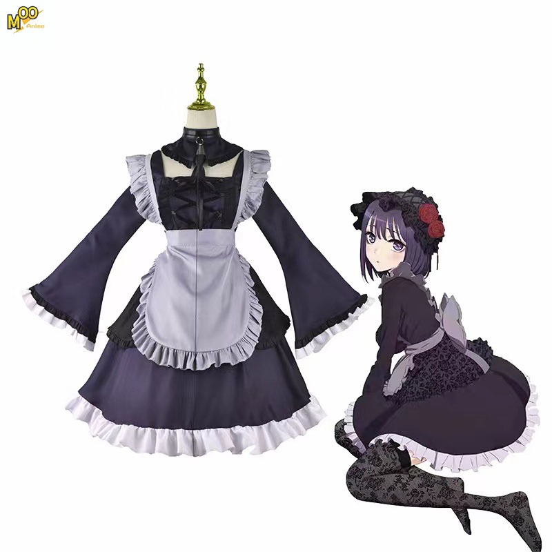 My Dress-Up Darling cosplay costume Kitagawa Marin cosplay Anime Lolita Maid Dress Maid suit and wig