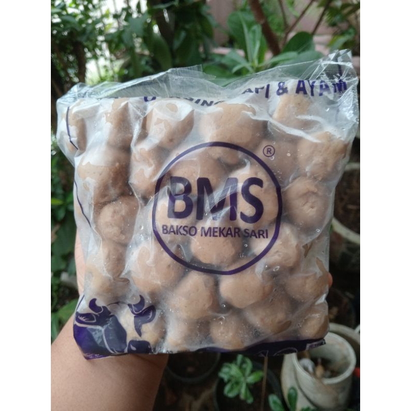 

BMS Bakso Sapi Pentol Besar (Isi 25pcs) dan Pentol sedang (Isi 50pcs) Kemasan 625gram