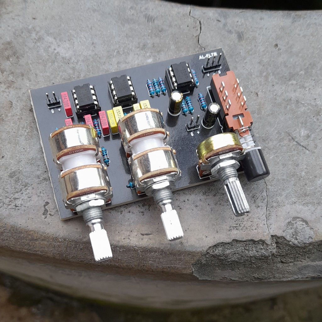 Kit ALMS 24dB Crossover Aktif Per Channel