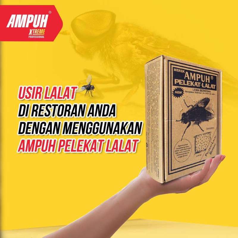 

Lem Lalat kertas PAGODA / AMPUH ( 1 PACK ISI 10 LEMBAR)
