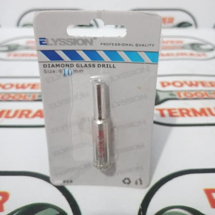 

Mata Bor Kaca 10 mm Diamond Hole Saw Straight Drill Electroplated