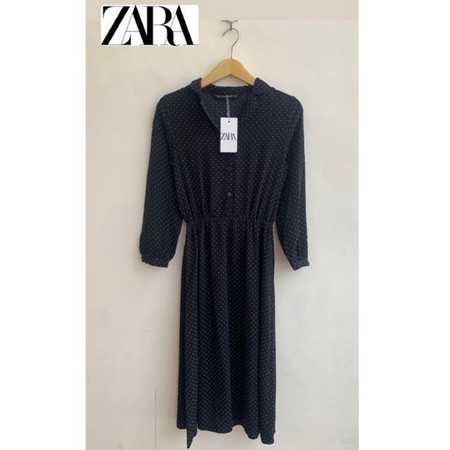 Dress tunik polka ZARA NEW with tag