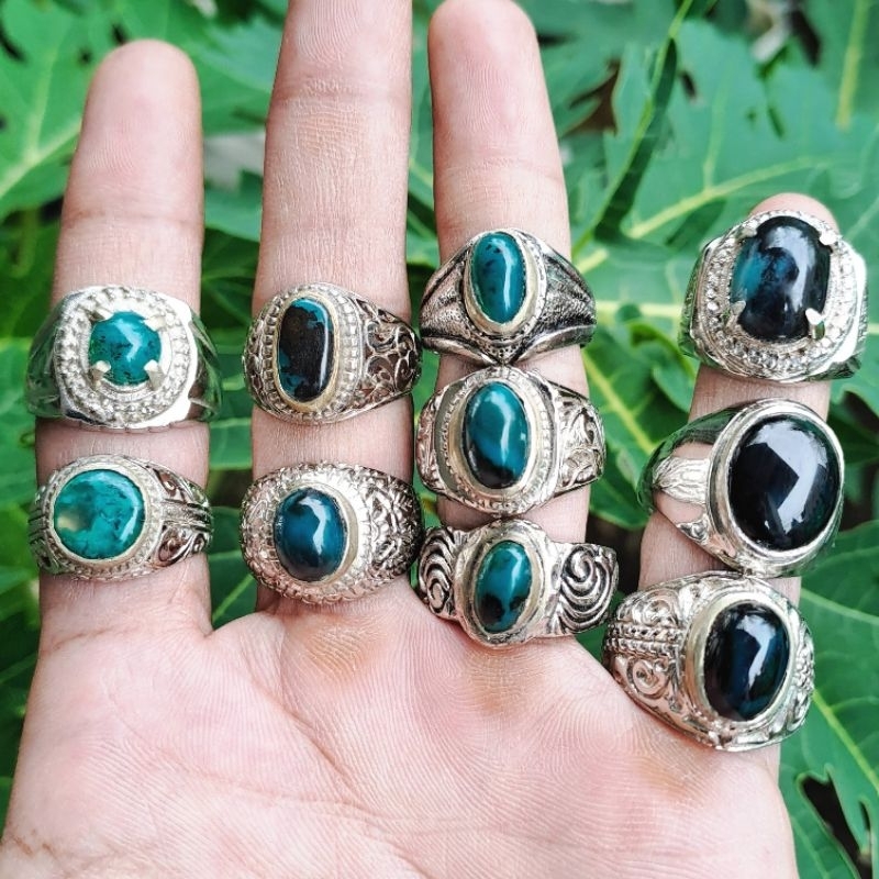 Borongan Batu Bacan 10 Pcs