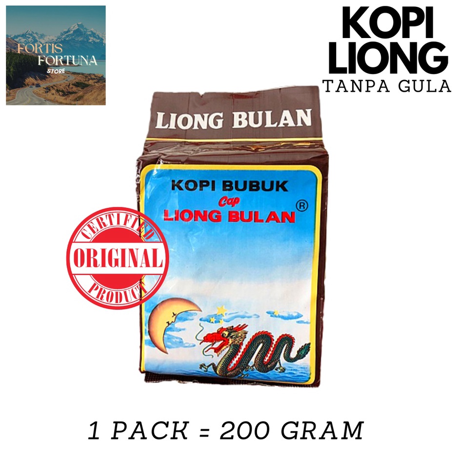 

ORIGINAL Kopi Liong Tanpa Gula 2gr Khas Bogor