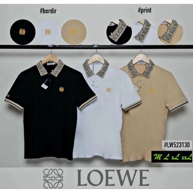 ATASAN KAOS POLO KERAH VERSACE TERBARU