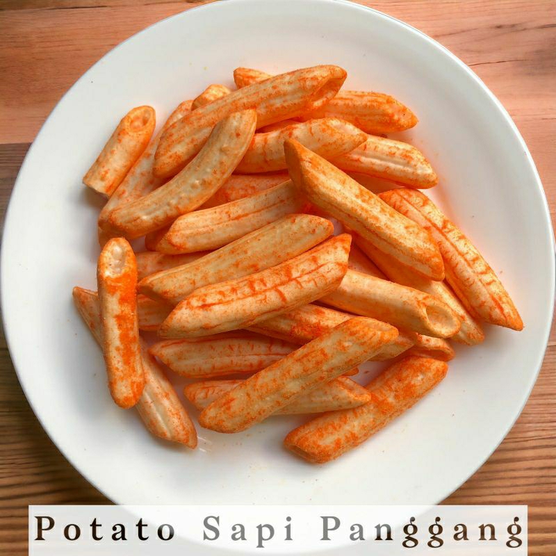 

Potato Sapi Bakar 250 Gr Snack kiloan enak