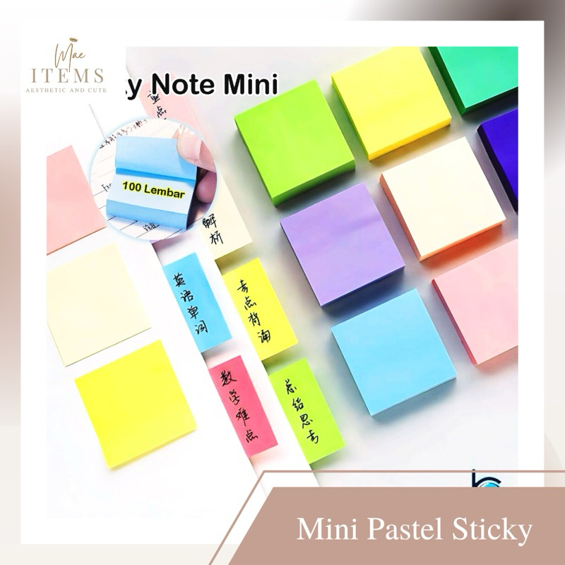 

Sticky Note Mini / Sticky Note Kawai / Sticky Note Lucu / Sticky Note Pastel