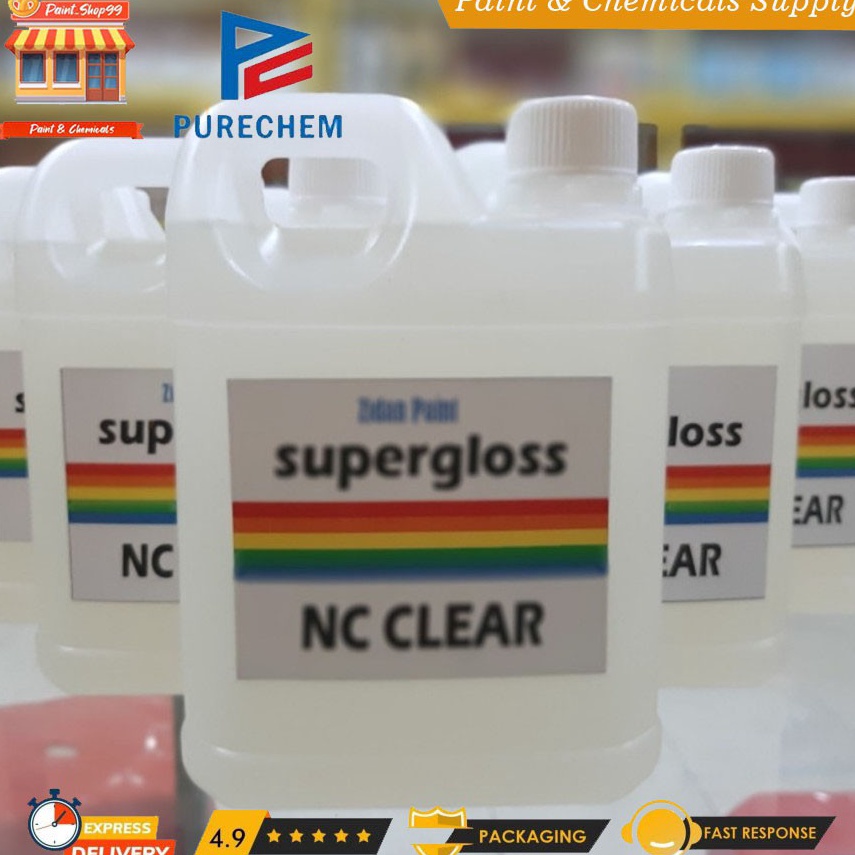 TREN TERBARU Duko Clear Gloss  Nc Clear Gloss  Clear Body Motor  Clear Body Mobil  Vernis Kayu  1Kg