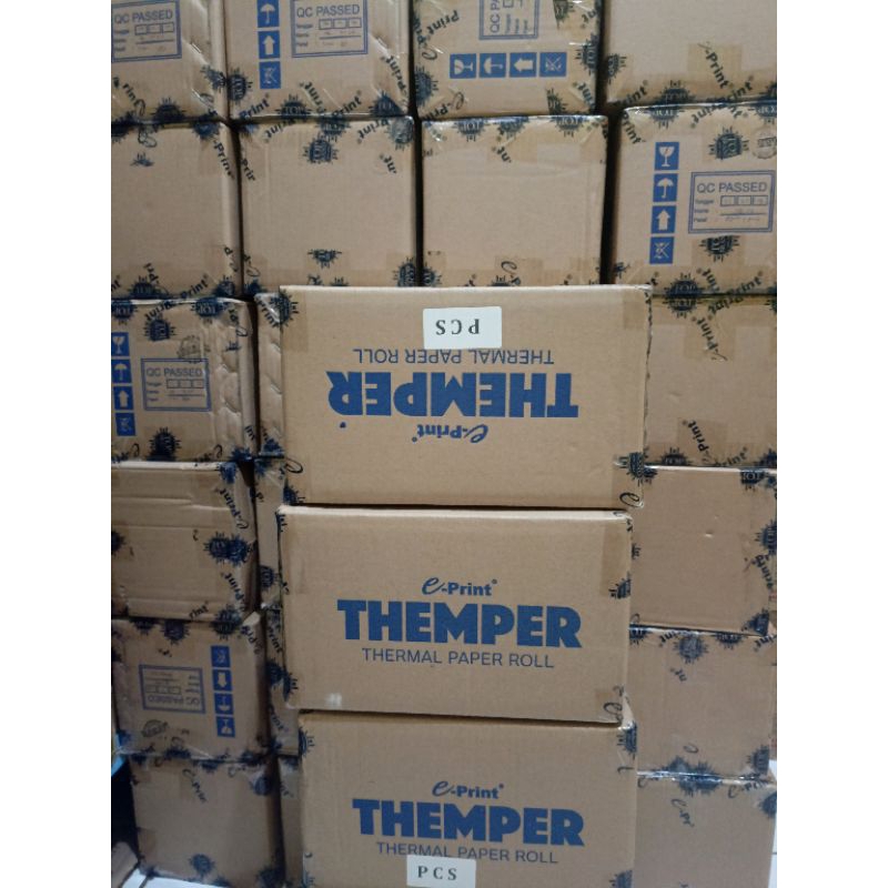 

Promo KERTAS THERMAL BRI UNTUK EDC BRILINK 58x33mm 1 Dus isi 100 roll Eprint/GoPrint/PMM