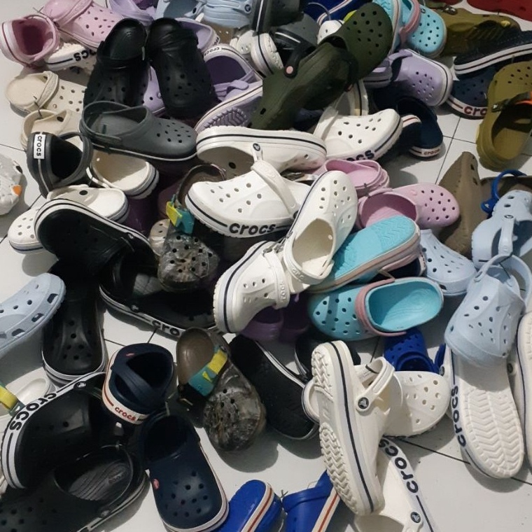 Paling Diminati Sendal Crocs Ori Rijek Cutting
