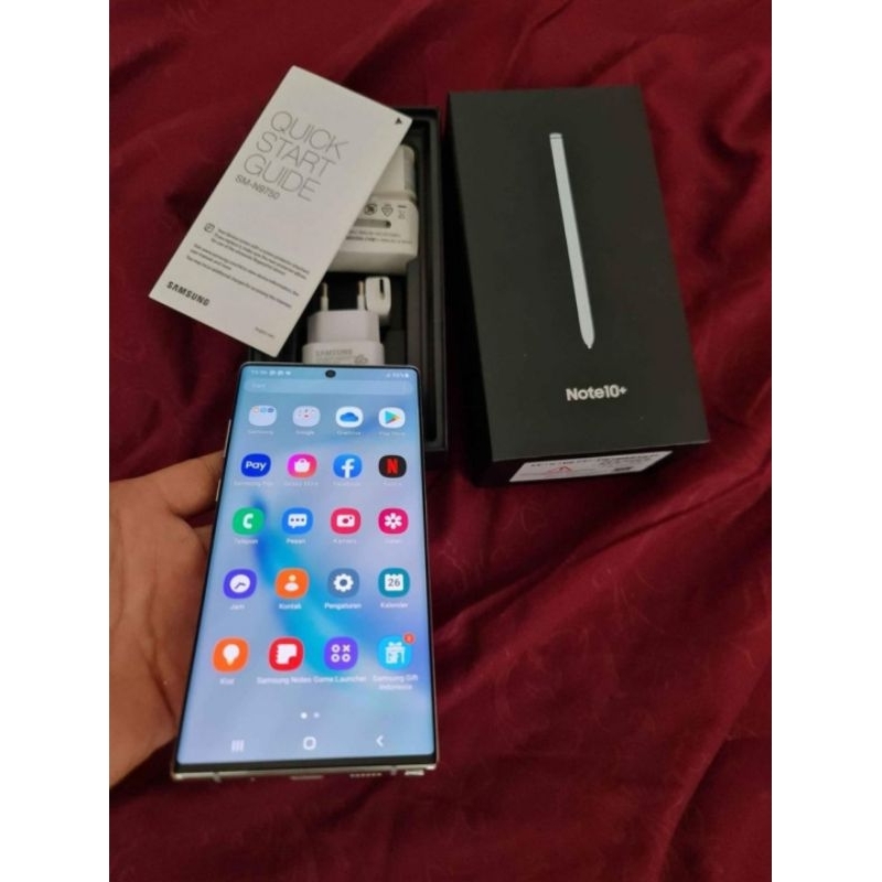 SAMSUNG GALAXY NOTE 10 RAM 8/256GB FULLSET SECOND