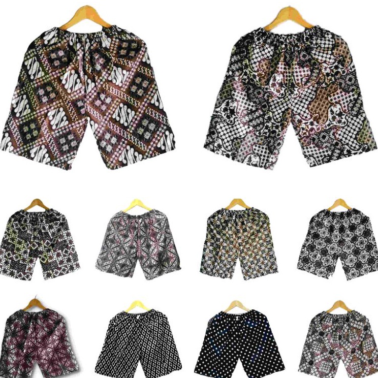 Produk terbaru Celana pendek harian batik jogja malioboro
