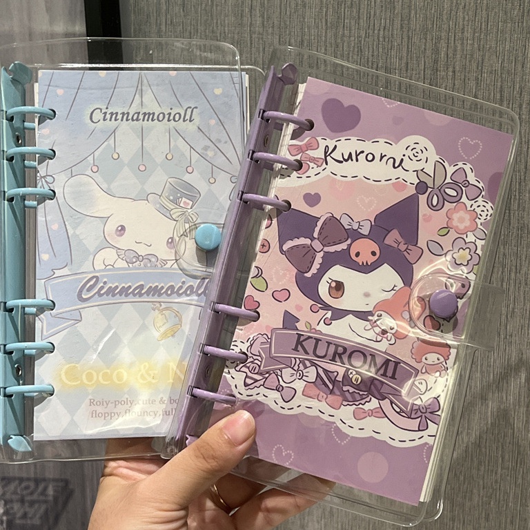 

XTQ423 D2289 Binder Note A6 1 lembar Lucu Karakter Character Daily Planner Aesthetic Estetik