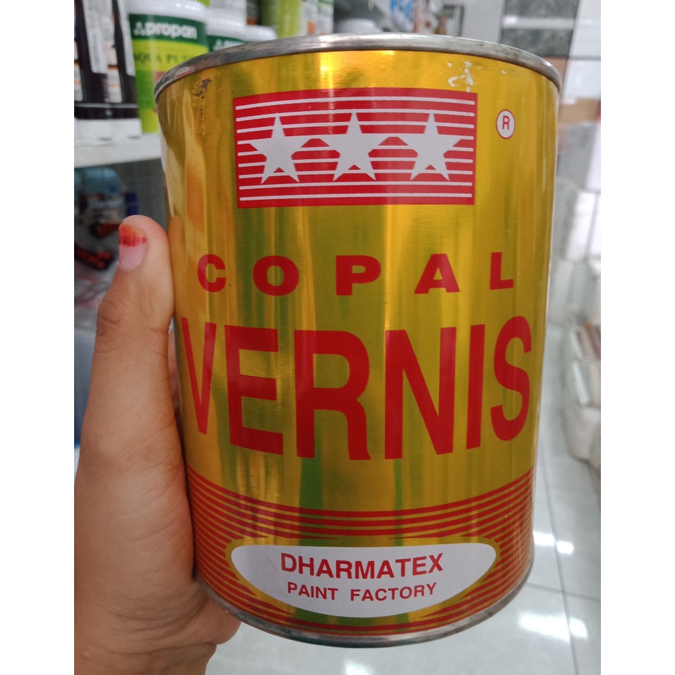 CHEKOUT Pernis Kayu Vernis Kayu Mengkilat Copal Vernis Kayu dan Besi Cap Bintang Dharmatex
