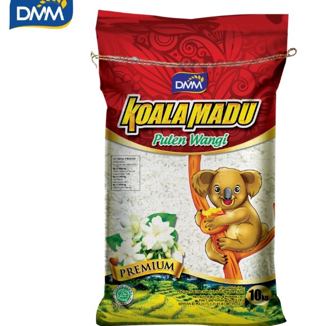 

Terlaku Beras Koala Madu Pulen Wangi 1KG