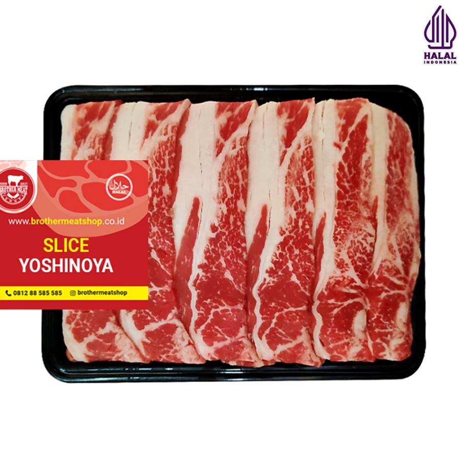 

V44859 Beef Slice Yoshinoya 5gr Irisan Daging Yoshinoya
