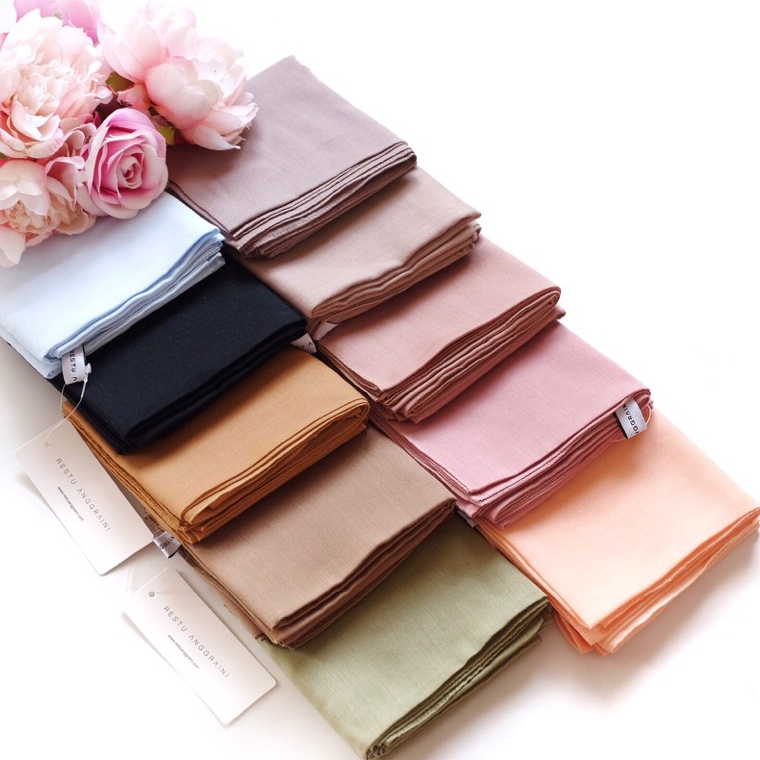 RYU315  Restu Anggraini  Turkish Voal Scarf Hijab