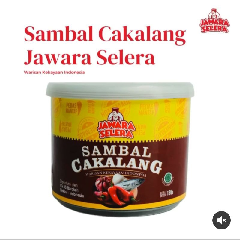 

Sambal Cakalang Home Made Jawara Selera Halal Terdaftar (135gr)