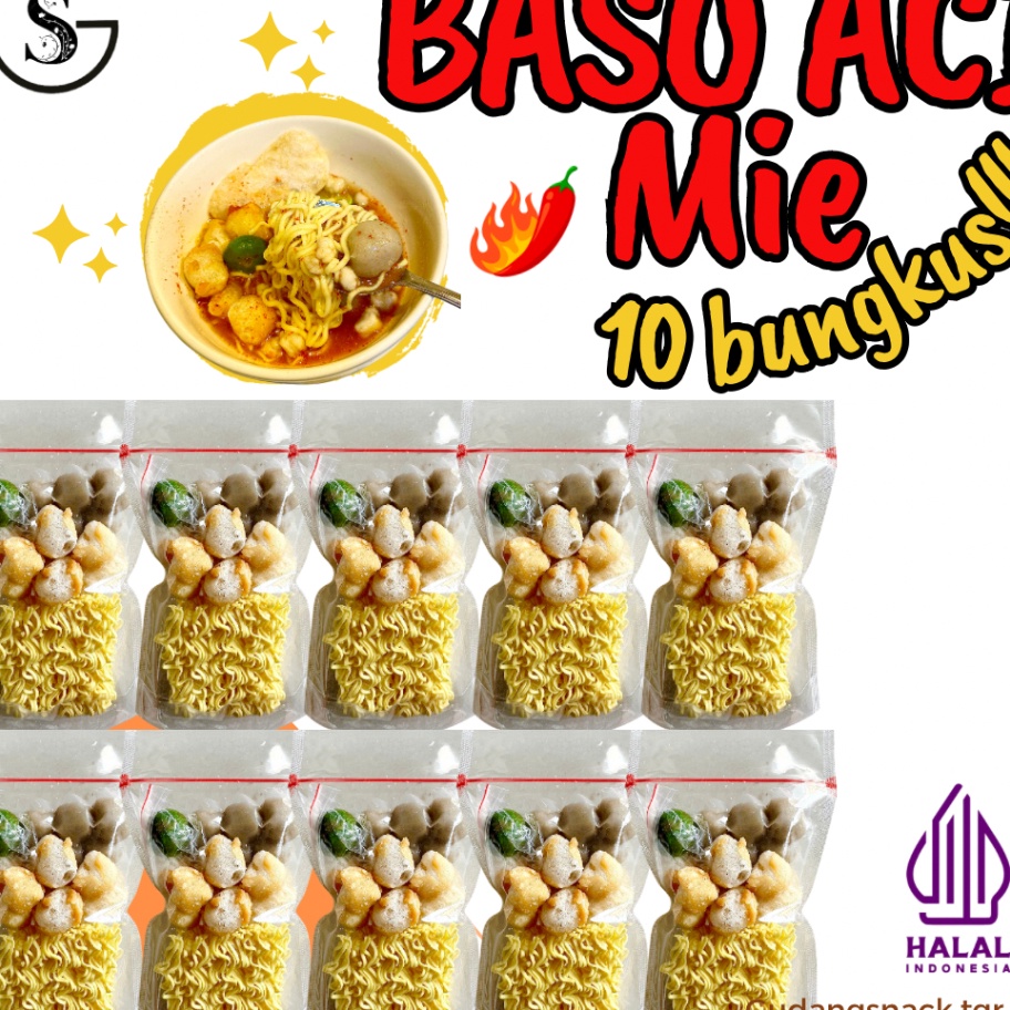 

Stok terbaru 1 BUNGKUS BASO ACI MIE PAKET HEMAT USAHA