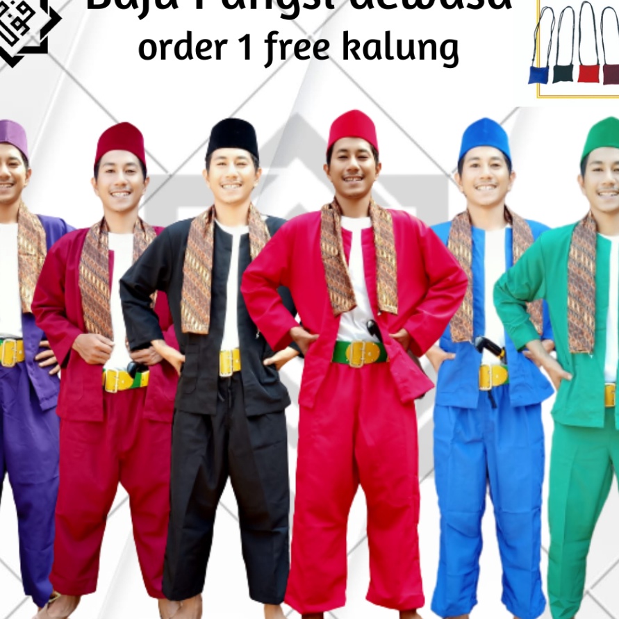 DISKON TERBARU Setelan Baju pangsi Dewasa baju Silat Dewasa hanya setelanny saja Baju Pangsi Dewasa 