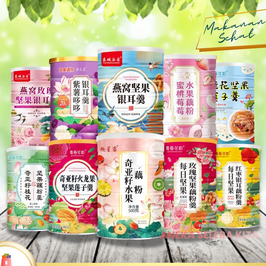 

1111 ANEKA Ou Fen Lotus Root Powder Halal Original Bubuk Akar Teratai