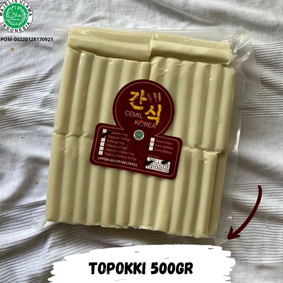 

COD Tteokbokki Topokki Topoki Toppoki ukuran 5gr