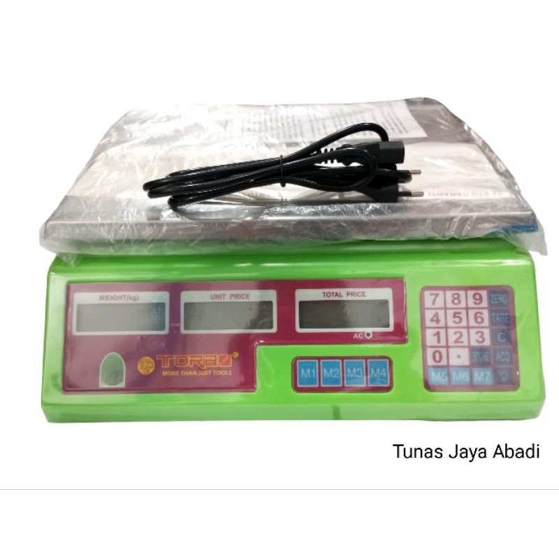 Timbangan Buah Digital 30KG / Tora
