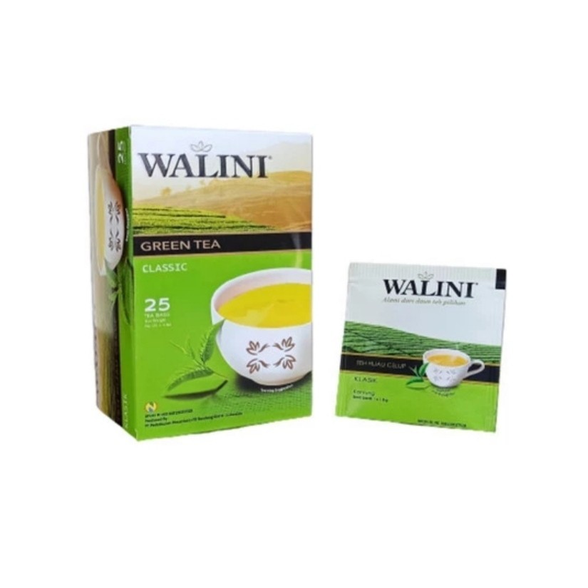 

Walini Black tea and Green Tea / Teh Walini Kemasan Amplop 25gr